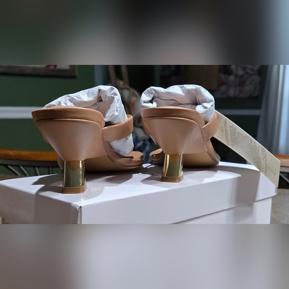 The Drop Women's Dakota Thong Scupted Heel Sandal #923, 924, 925 - Picture 3 of 14